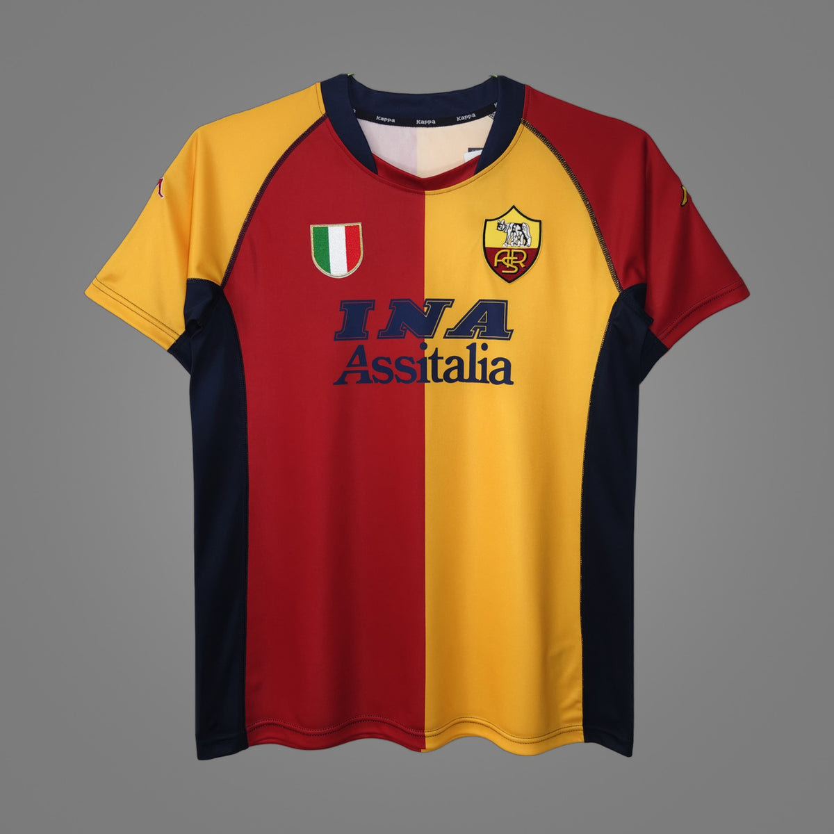 Maillot rétro AS Rome Domicile 2000/01 - face avant