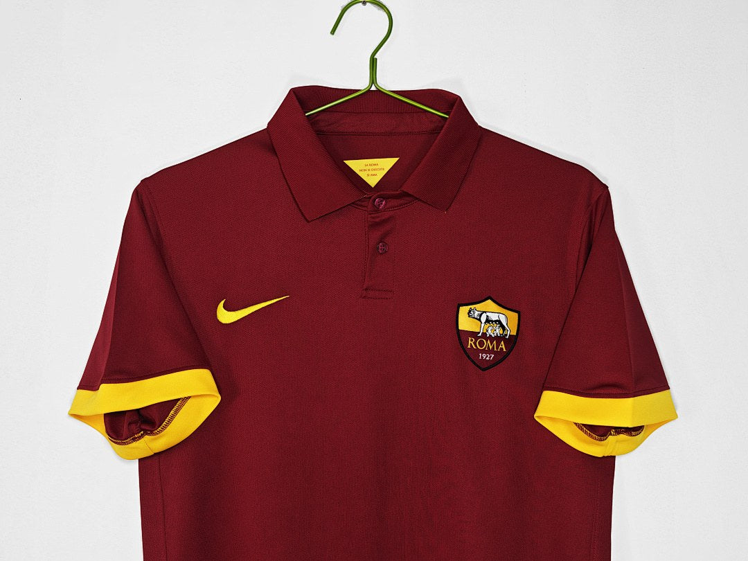 Maillot rétro AS Rome Domicile 2014/15 - détail 2