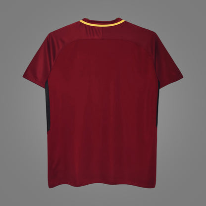 Maillot rétro AS Rome Domicile 2017/18 - dos