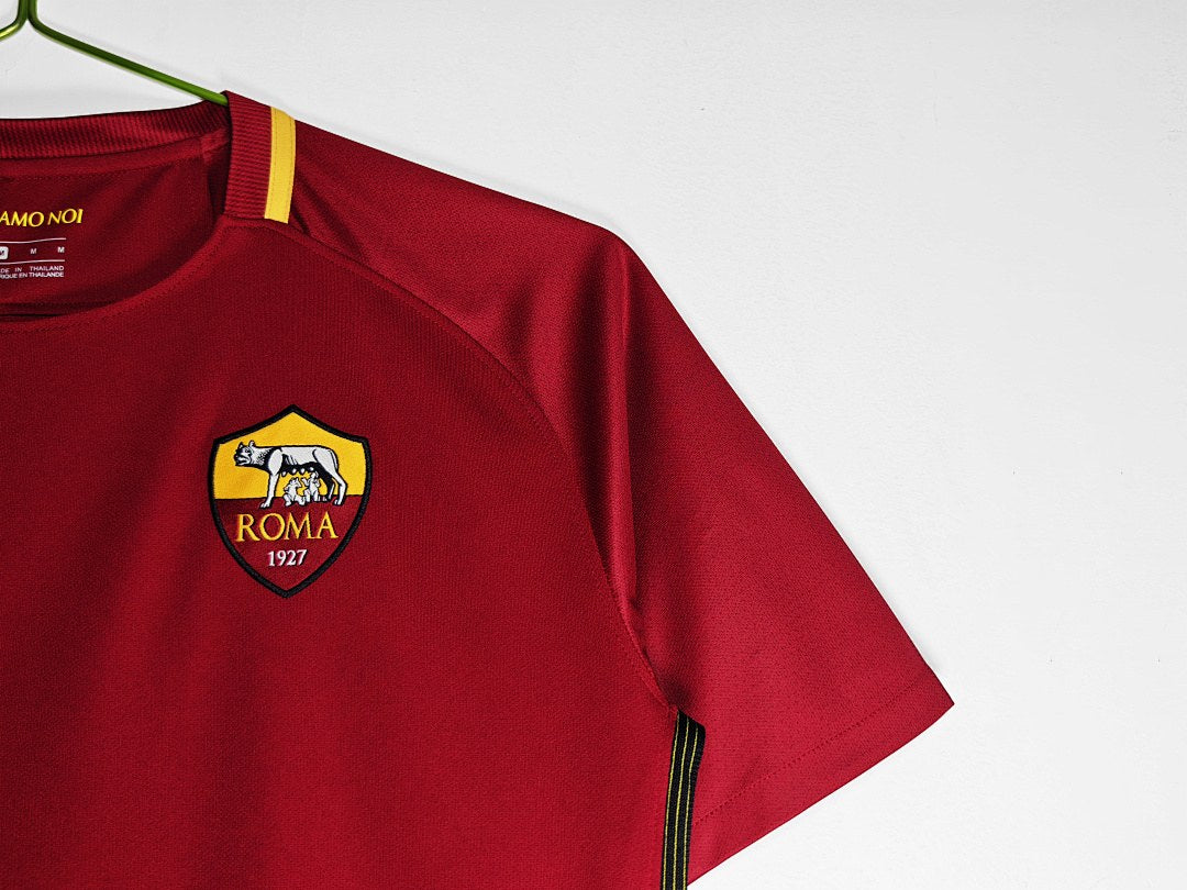 Maillot rétro AS Rome Domicile 2017/18 - détail 2