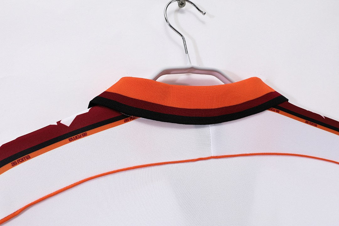 Maillot rétro AS Rome Extérieur 1998/99 Manches Longues - détail 1