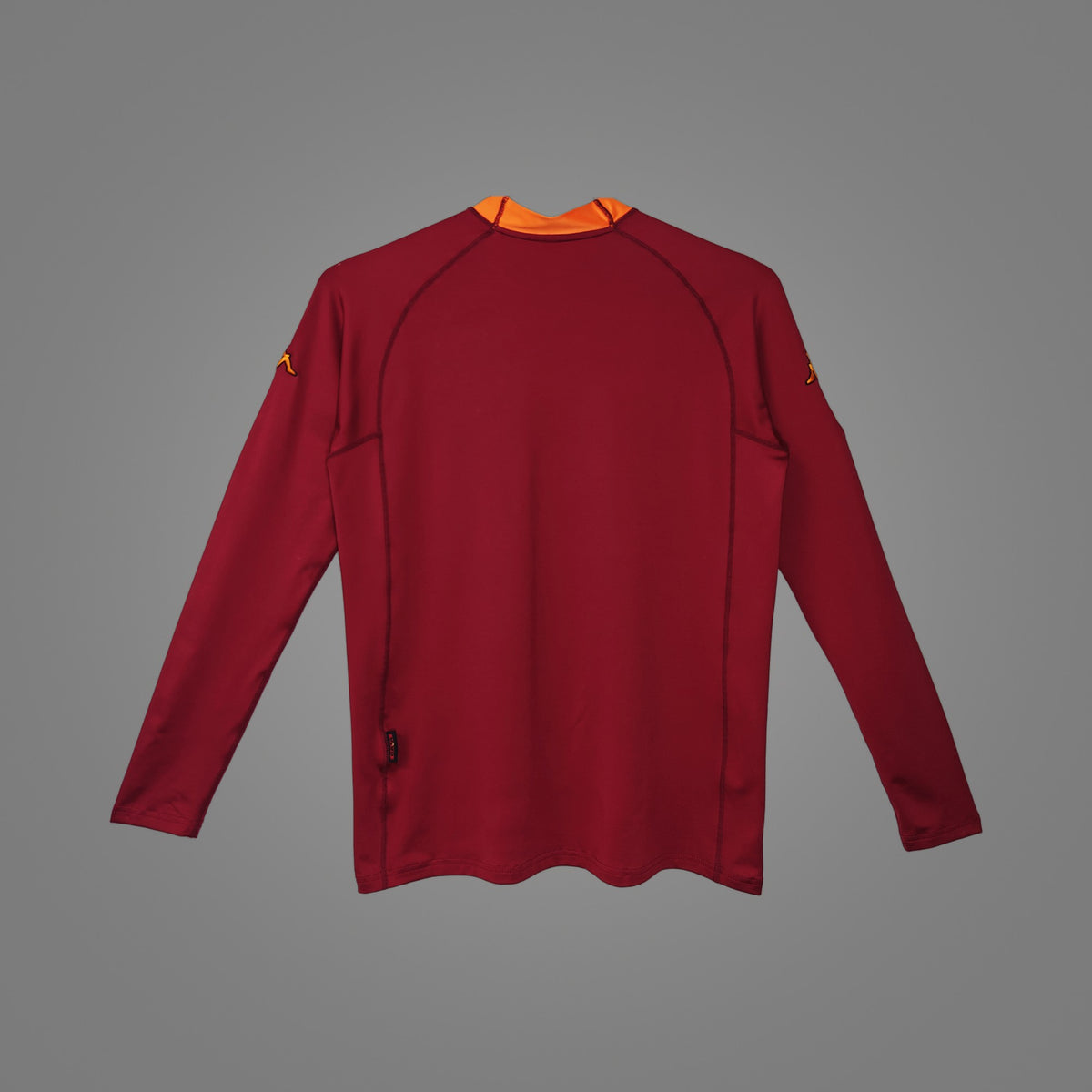 Maillot rétro AS Rome Rétro 2001/02 Manches Longues - dos
