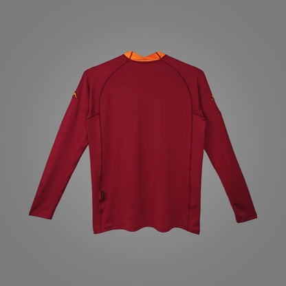 Maillot rétro AS Rome Rétro 2001/02 Manches Longues - dos