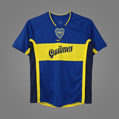 Maillot rétro Boca Juniors Domicile 2001/02 - face avant
