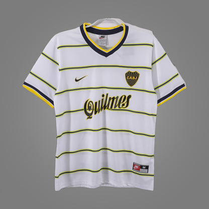 Maillot rétro Boca Juniors Extérieur 1999 - face avant