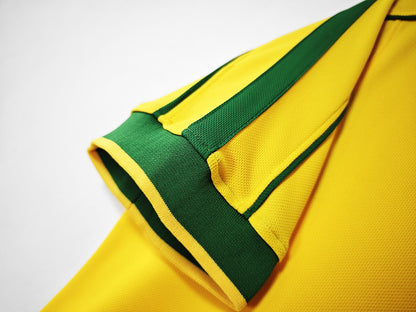 Maillot rétro Brésil Domicile 1998 - détail 2