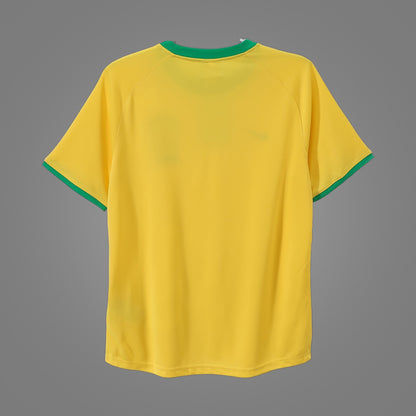 Maillot rétro Brésil Domicile 2000 - dos