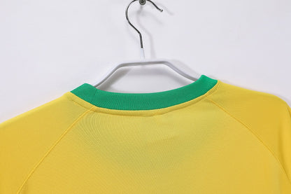 Maillot rétro Brésil Domicile 2000 - détail 1