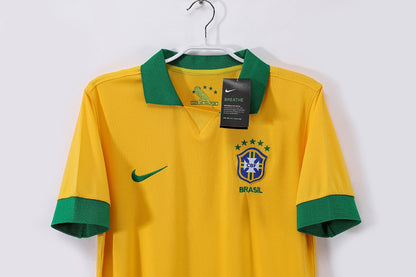 Maillot rétro Brésil Domicile 2013 - détail 3
