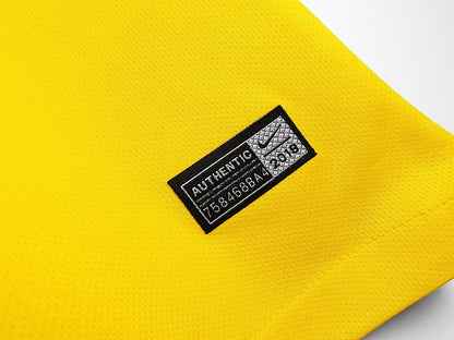 Maillot rétro Brésil Domicile 2018 - détail 2