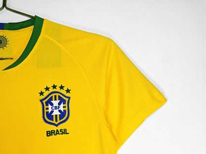 Maillot rétro Brésil Domicile 2018 - détail 3