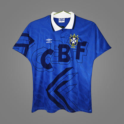 Maillot rétro Brésil Extérieur 1992 - face avant