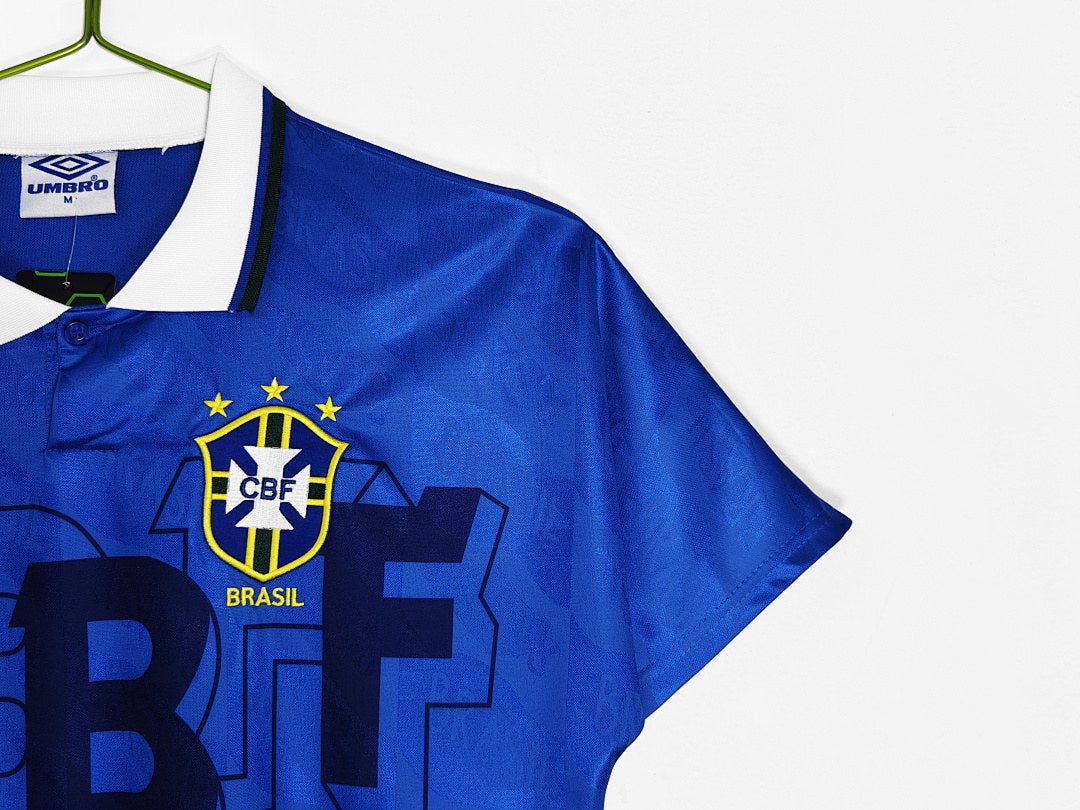 Maillot rétro Brésil Extérieur 1992 - détail 2
