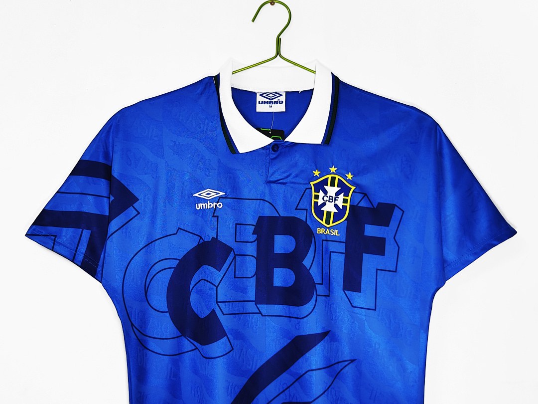 Maillot rétro Brésil Extérieur 1992 - détail 3