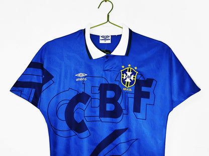 Maillot rétro Brésil Extérieur 1992 - détail 3
