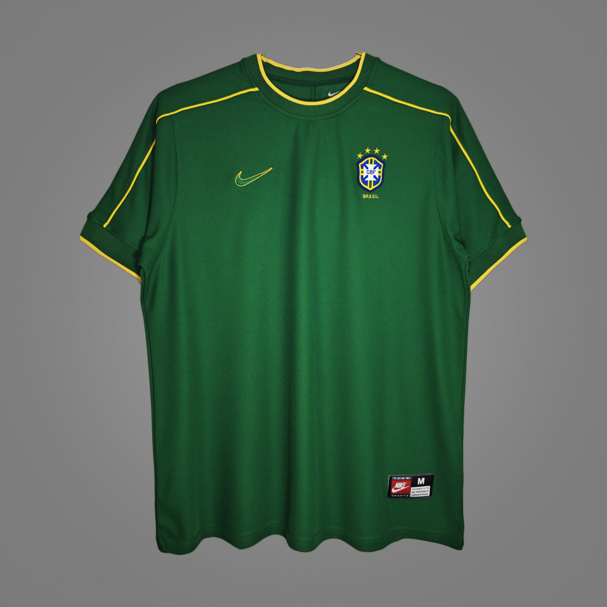 Maillot rétro Brésil Gardien 1998 - face avant