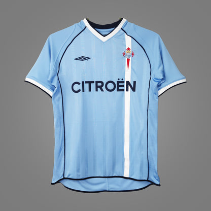 Maillot rétro Celta Vigo Domicile 2001/02 - face avant