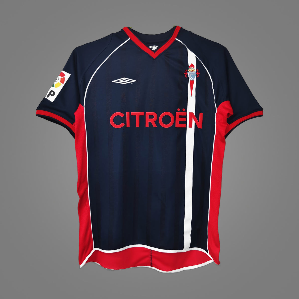 Maillot rétro Celta Vigo Extérieur 2001/02 - face avant
