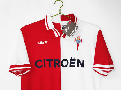 Maillot rétro Celta Vigo Third blanc 2001/02 - détail 2