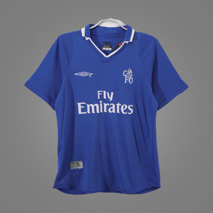 Maillot rétro Chelsea Domicile 2001/03 - face avant