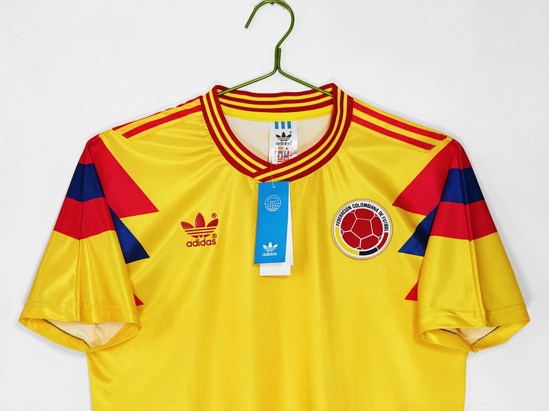 Maillot rétro Colombie Domicile 1990 - détail 3