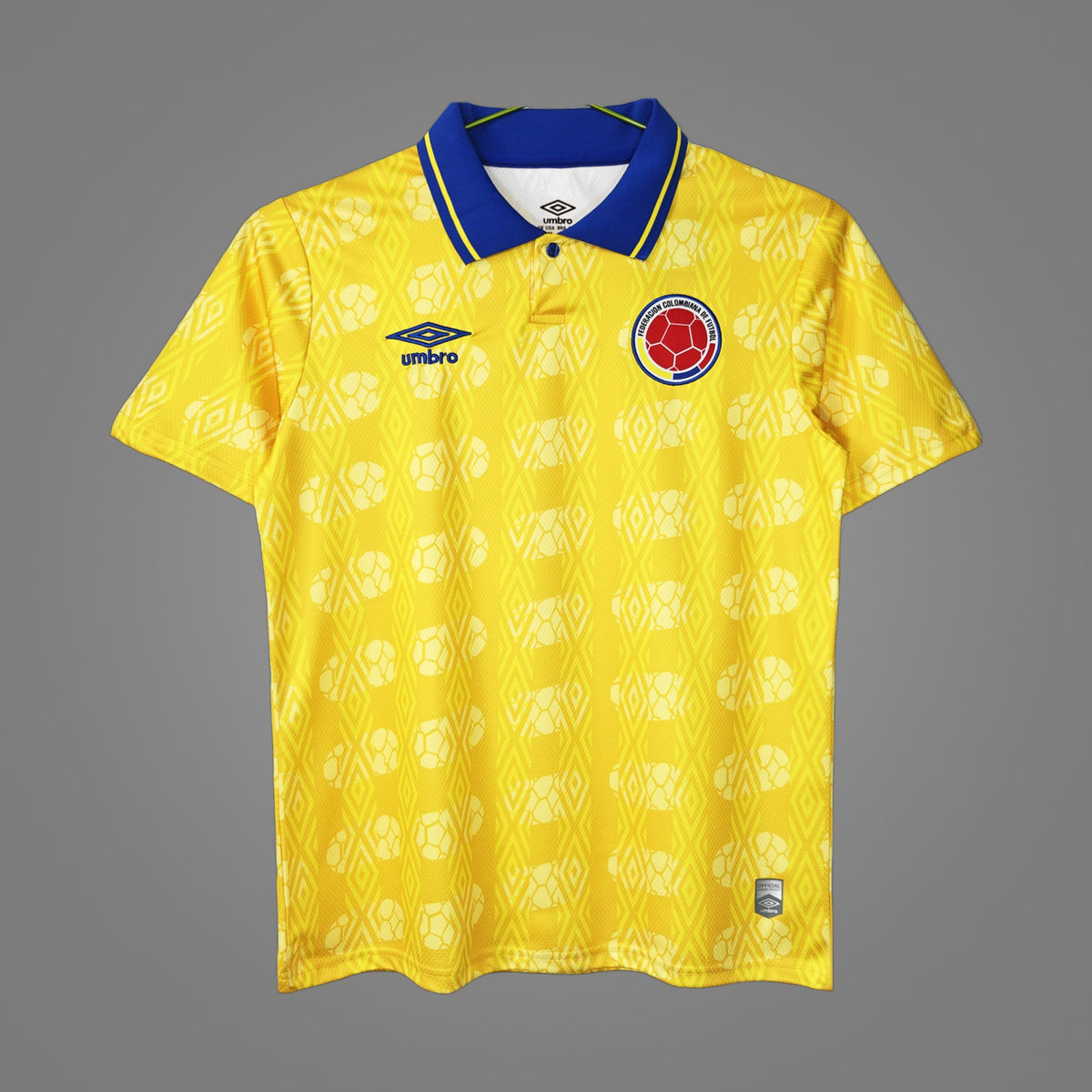 Maillot rétro Colombie Domicile 1994 - face avant