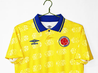 Maillot rétro Colombie Domicile 1994 - détail 2