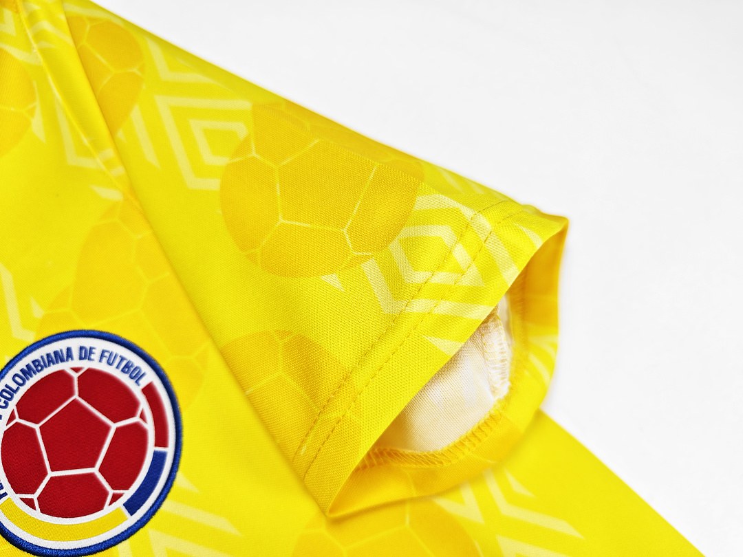 Maillot rétro Colombie Domicile 1995 - détail 1