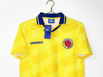 Maillot rétro Colombie Domicile 1995 - détail 2