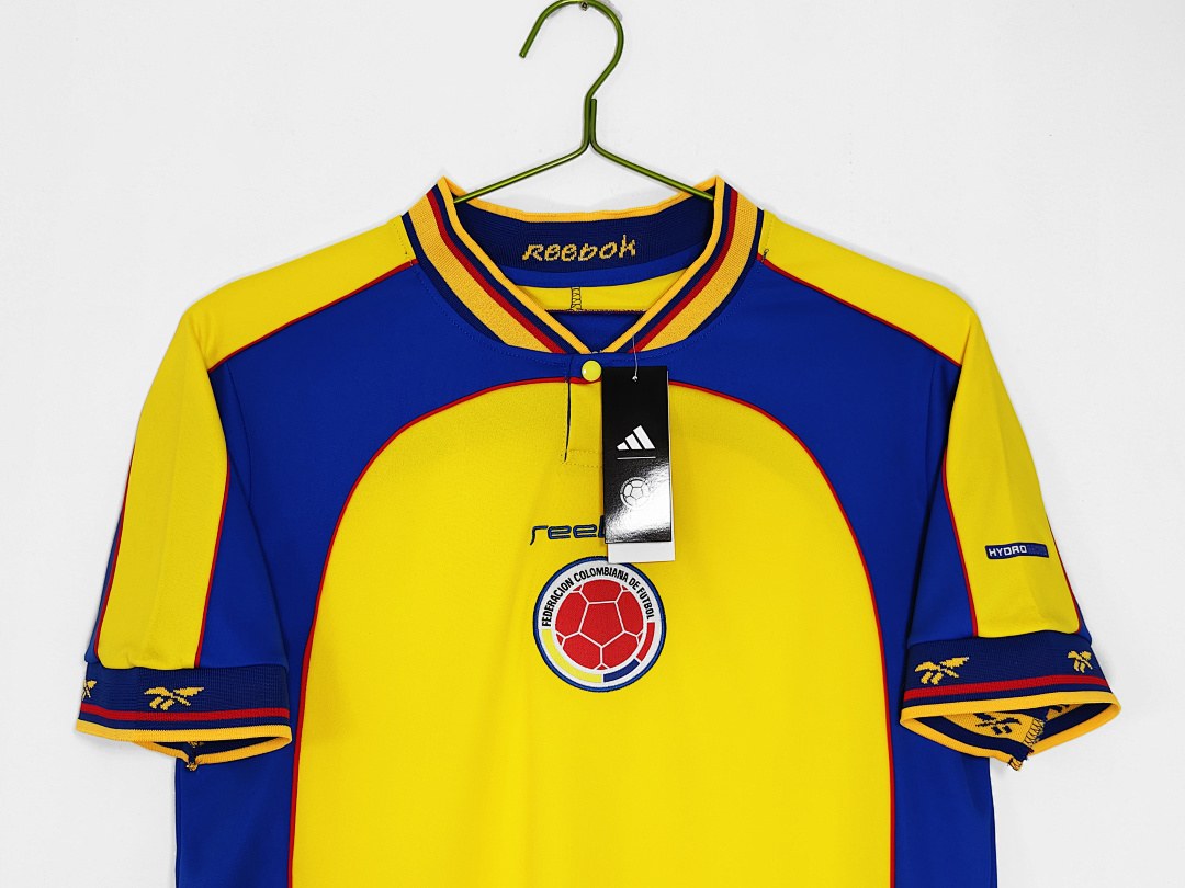 Maillot rétro Colombie Domicile 2001 - détail 2