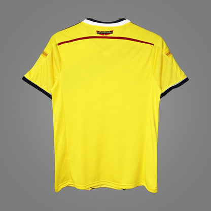 Maillot rétro Colombie Domicile 2014 - dos