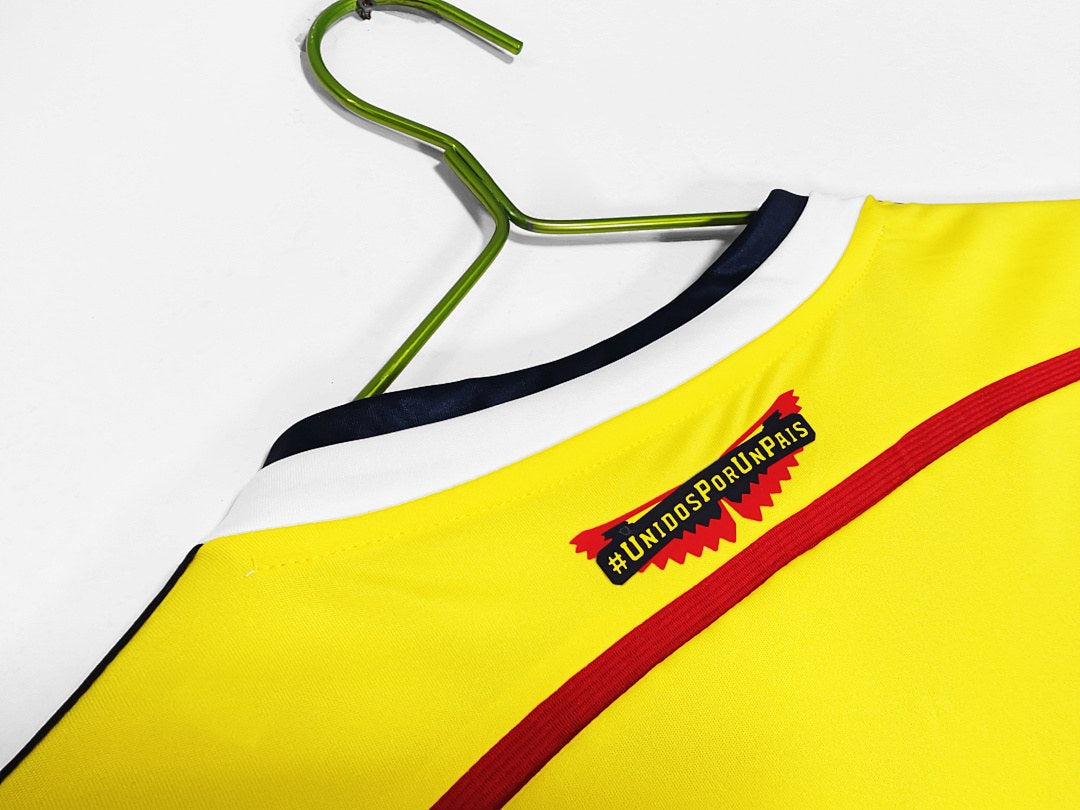 Maillot rétro Colombie Domicile 2014 - détail 3