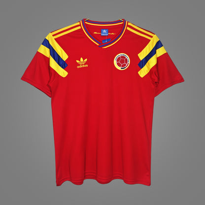 Maillot rétro Colombie Extérieur 1990 - face avant
