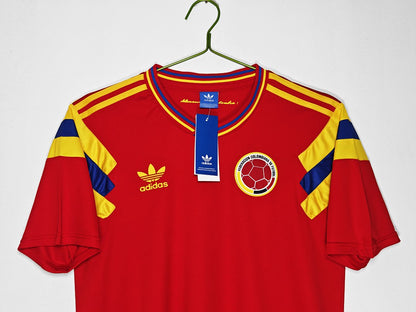 Maillot rétro Colombie Extérieur 1990 - détail 2