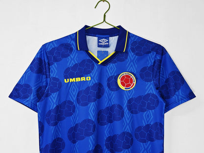 Maillot rétro Colombie Extérieur 1994 - détail 1