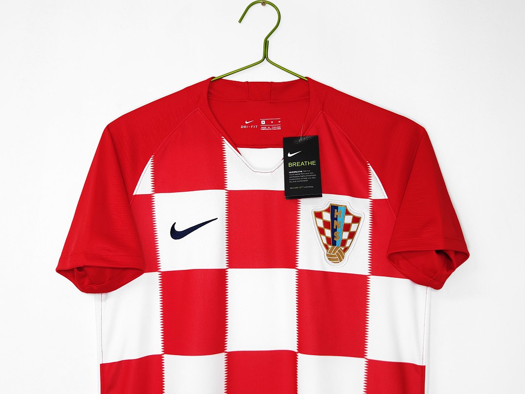 Maillot rétro Croatie Domicile 2018 - détail 2