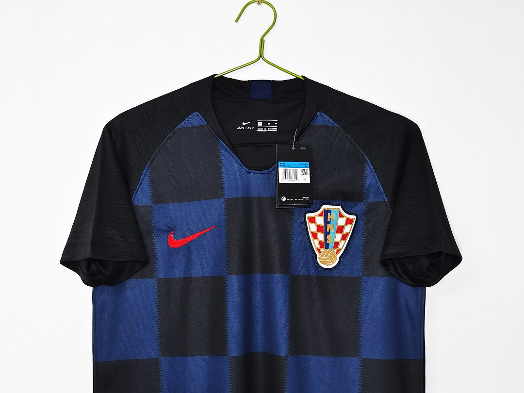 Maillot rétro Croatie Extérieur 2018 - détail 1