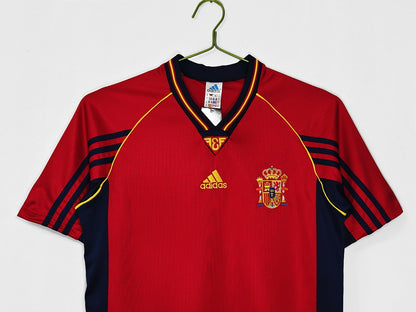 Maillot rétro Espagne Domicile 1998 - détail 2