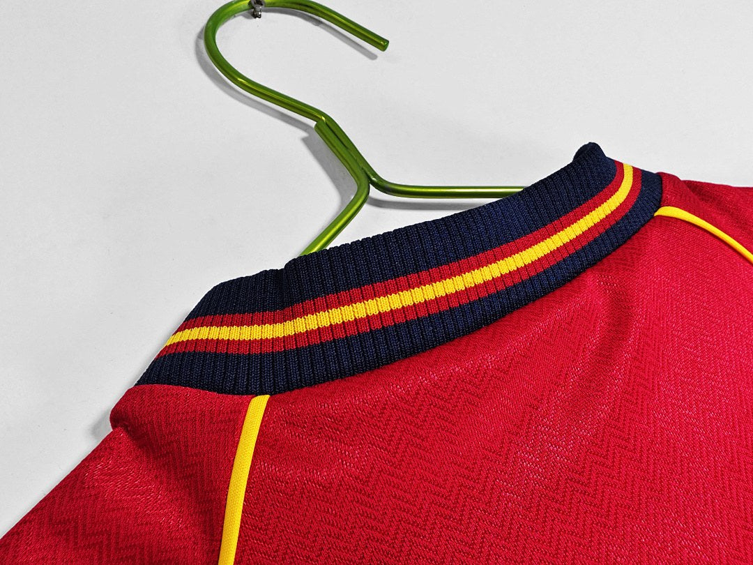 Maillot rétro Espagne Domicile 1998 - détail 3