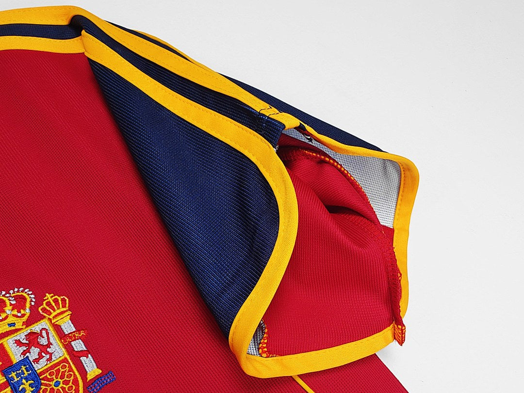 Maillot rétro Espagne Domicile 2000 - détail 2