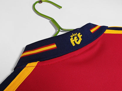 Maillot rétro Espagne Domicile 2000 - détail 3