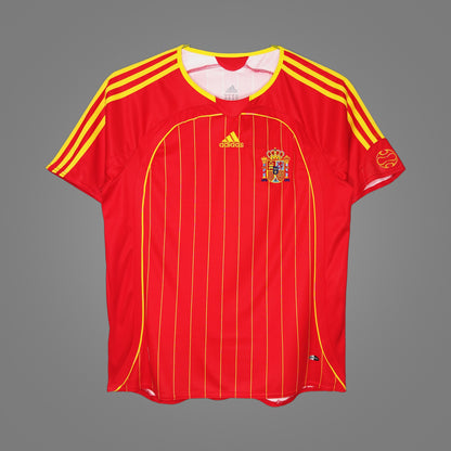 Maillot rétro Espagne Domicile 2006 - face avant