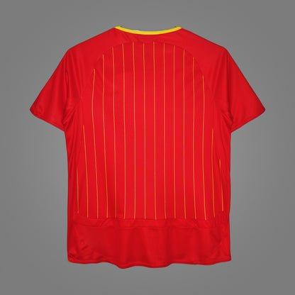 Maillot rétro Espagne Domicile 2006 - dos