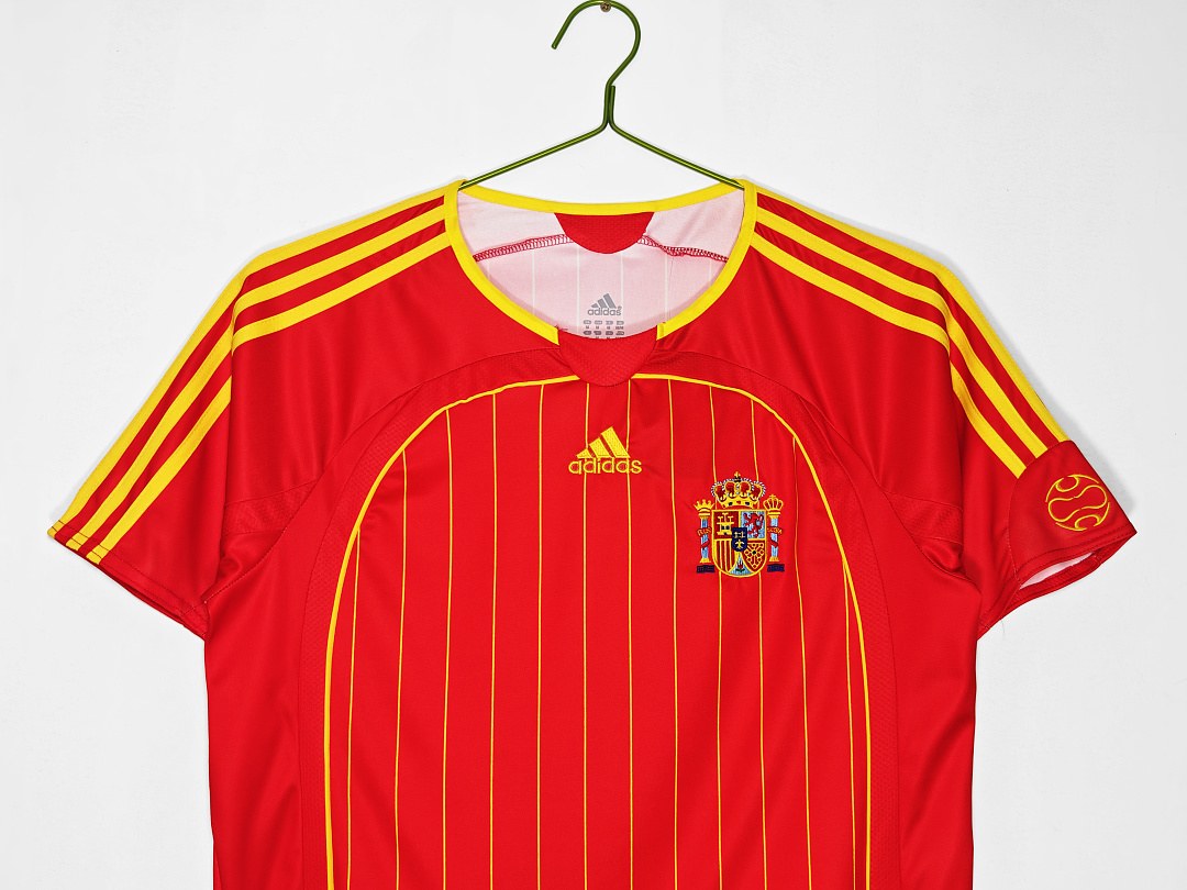 Maillot rétro Espagne Domicile 2006 - détail 3