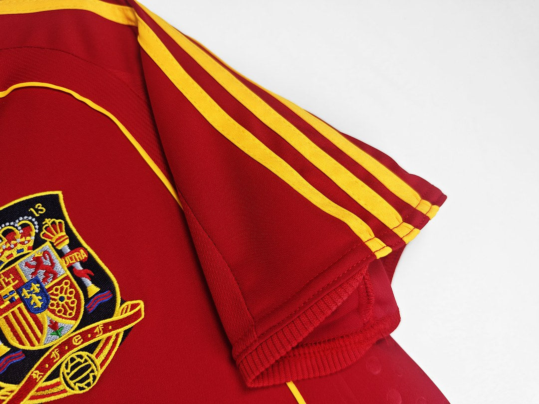 Maillot rétro Espagne Domicile 2008 - détail 1