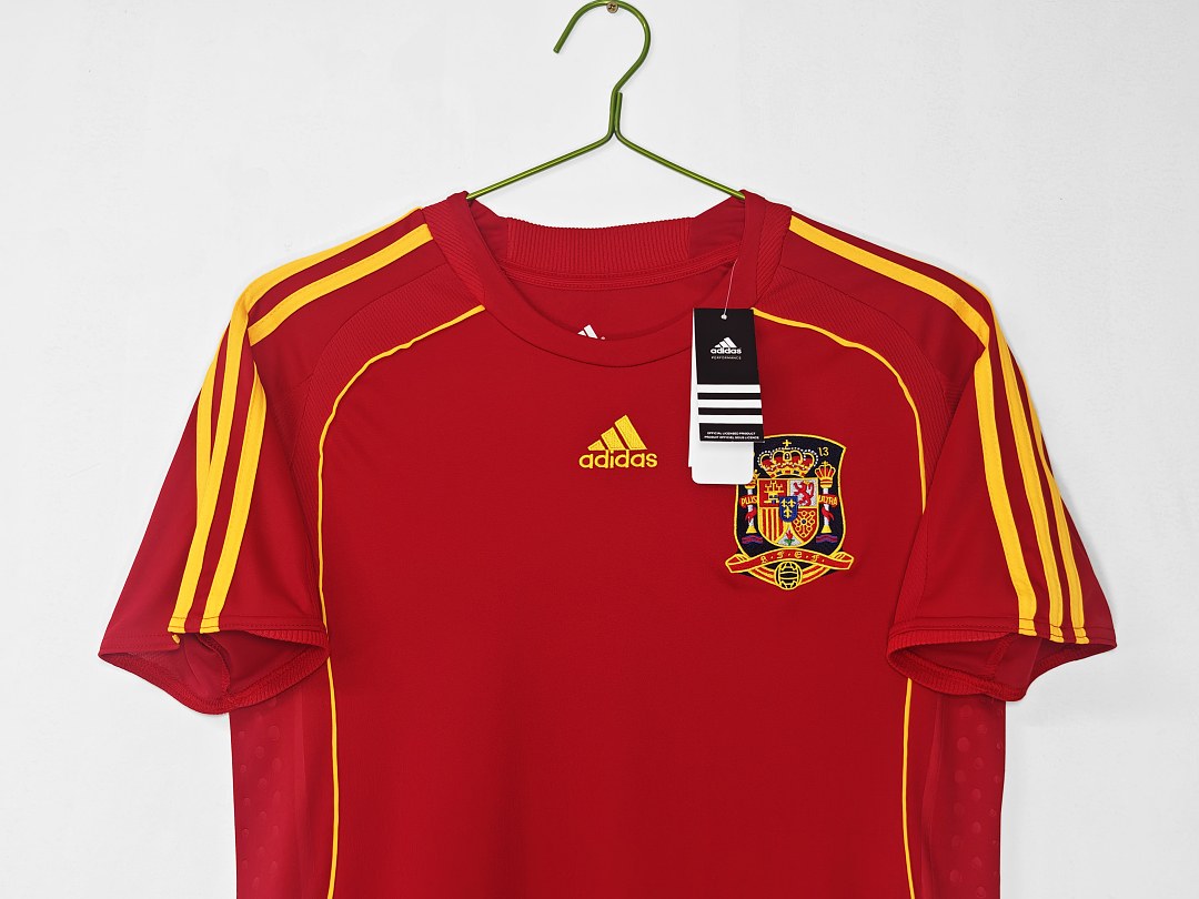 Maillot rétro Espagne Domicile 2008 - détail 2