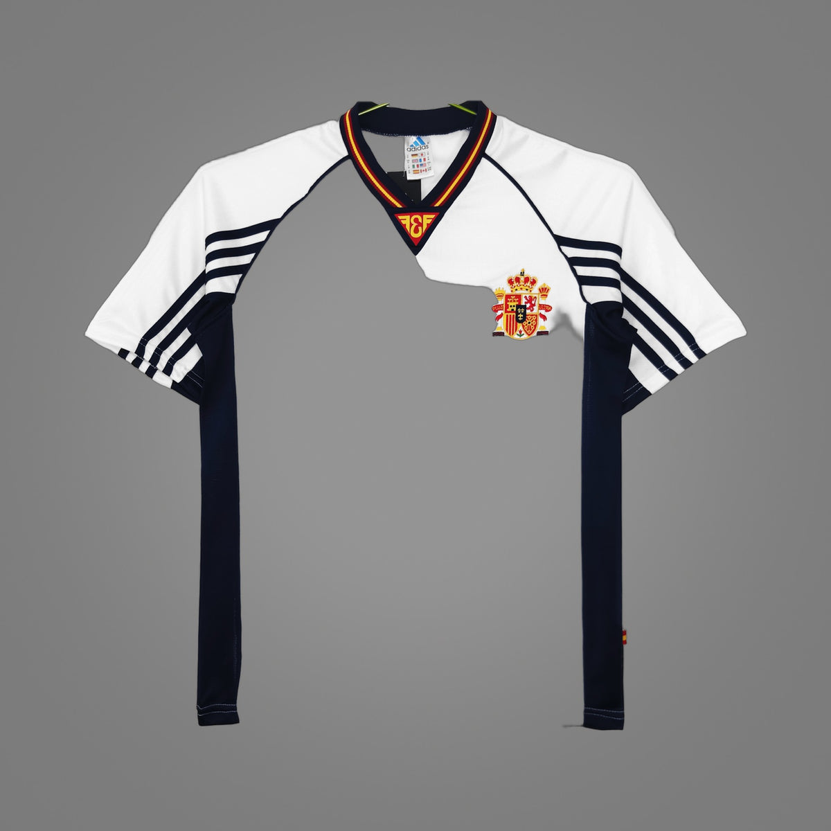 Maillot rétro Espagne Extérieur 1998 - face avant