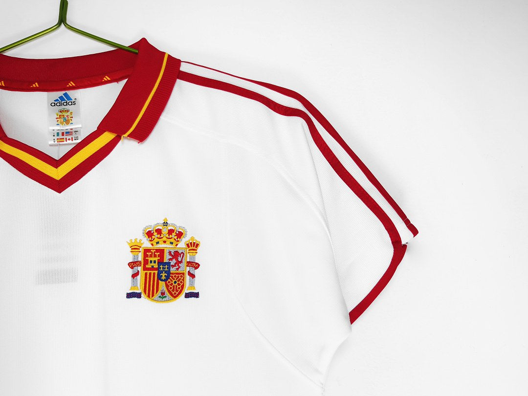 Maillot rétro Espagne Extérieur 2000 - détail 1