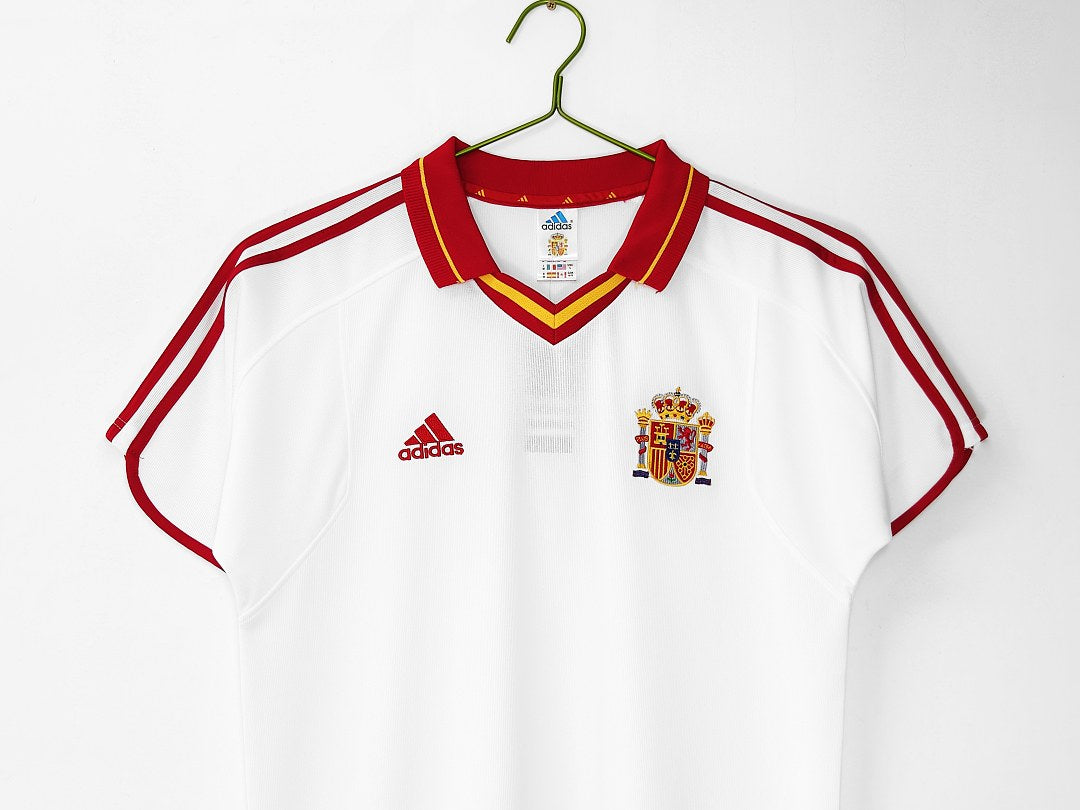 Maillot rétro Espagne Extérieur 2000 - détail 2