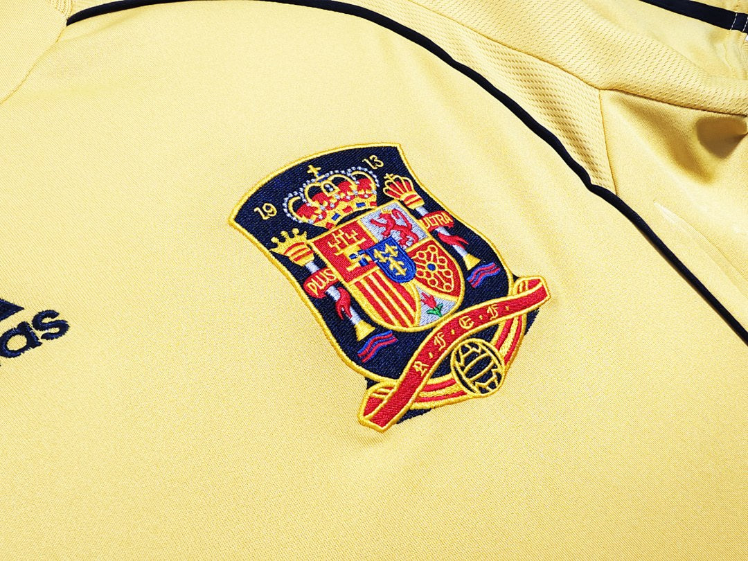Maillot rétro Espagne Extérieur 2008 - détail 1